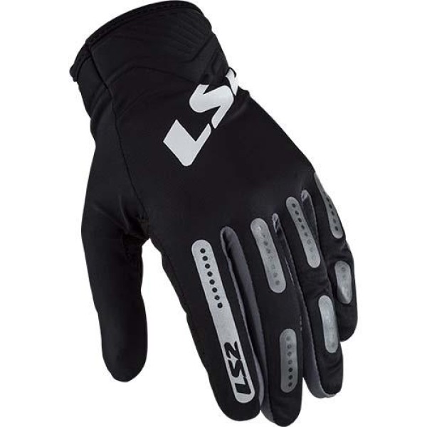 LS2 LS2 BEND MAN GLOVES BLACK GREY